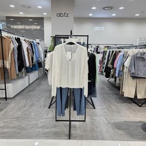 Ab.f.z AFZ3QY31/여름 스시루 브이넥 기본 핏 숏 가디건
