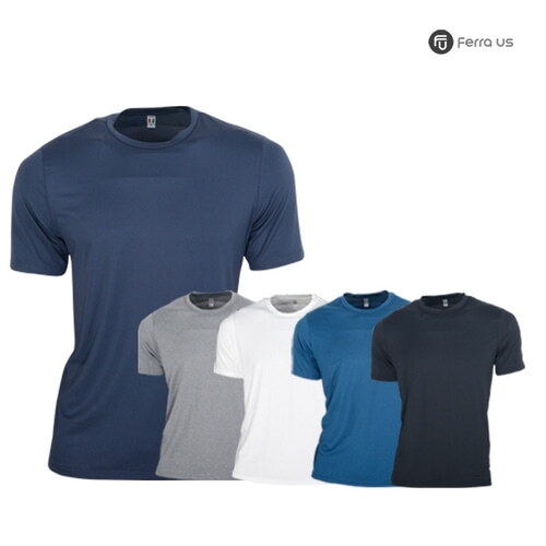 보스케  남자 여름 골프웨어 골프 라운드넥 반팔 티셔츠 TB250614146