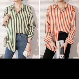 사틴 셀럽하우스 G126048 XQLL7656 블라우스 빅사이즈 스트라이프 여성블라 583093_n613_1_WD8A7EC