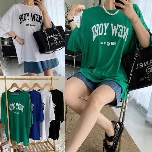 시드마켓 고잉뉴욕라운드티셔츠 506U681S 빅사이즈 여성의류