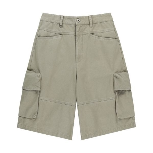 슬로우애시드 SLOW ACID 버뮤다 카고 다이드 코튼 쇼츠 베이지 S25SBS01BE 141600