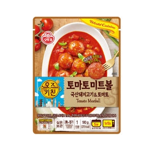 오뚜기 오즈키친 토마토 미트볼 180g