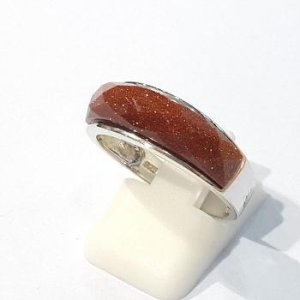 블루케이  사금석 원석 반지 211021-18 탄생석 S7699187