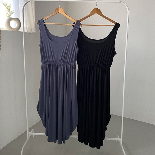 아이우먼 빅사이즈셔링원피스 U686L506 여신님볼드끈나시원피스 RA