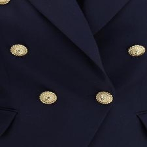 발망 여성 더블 브레스티드 6버튼 울 자켓 FF1SI505WB08 0PA