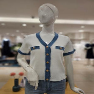 포커스 청배색 Y가디건 FM5E3KC32576