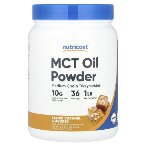 뉴트리코스트 MCT 오일 분말 솔티드 캐러멜 454g