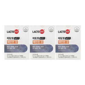 종근당건강 락토핏 솔루션2 예민한 장 400mg 30캡슐