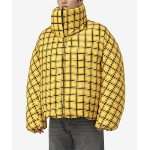 마르니 오버사이즈 체크 다운 재킷 옐로우 PIMU0030Y0UTN909BCY56 2854996