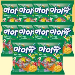 크라운제과  마이쮸 캔털루프 멜론+애플망고 284g