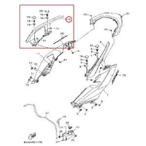 월드전자 CNS XMAX300 엑스맥스300 어시스트그립 우측 그린 BX9-F474W-00-PD