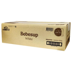 베베숲 화이트 물티슈 캡형 80매