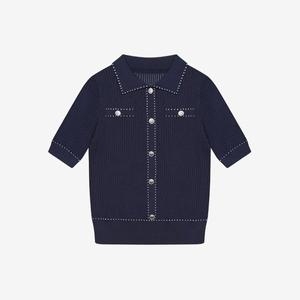 SI 엔틱 카라 골지 니트 SHK2838FUU