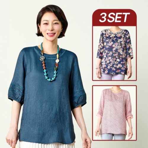 마담엘레강스 퓨리티 인견 블라우스 3종 K252BL141516