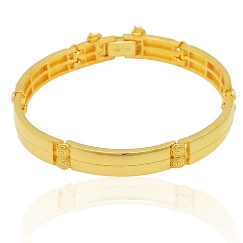 혼골드모아 골드모아 남성 순금 글램 팔찌 37.5g