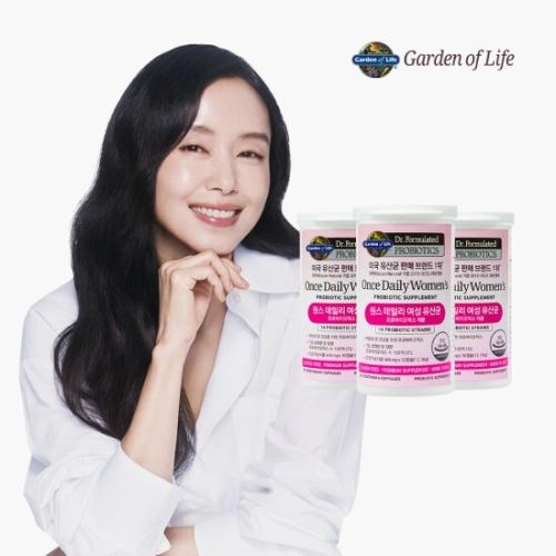 가든오브라이프 Dr. Formulated 원스 데일리 500억 여성유산균 30캡슐