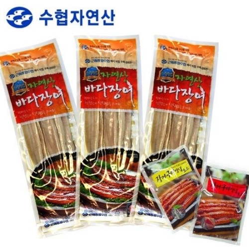 근해통발수협  프리미엄 자연산 바다장어 3미 240g