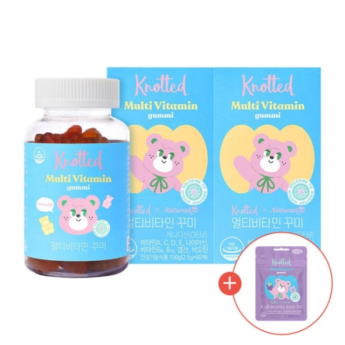 노티드 멀티비타민 꾸미 60구미