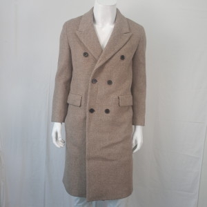 지이크파렌하이트 510Q솔지빈티지- 헤링본더블롱코트95사이즈FDLAX7525