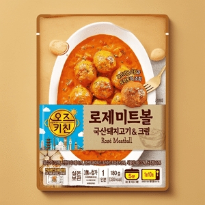 오뚜기 오즈키친 로제 미트볼 180g