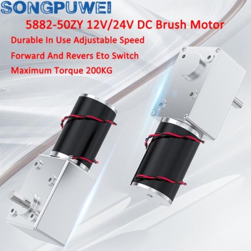 터보  유성 기어 저속 모터 긴 수명 초고 토크 정방향 역방향 브러시 4. 12V Single Motor N. 440RPM 가. ..