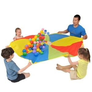 낙하산 놀이 유아 협동 놀이 파라슈트 5M 단체놀이 체육교구 WFI3ZR5