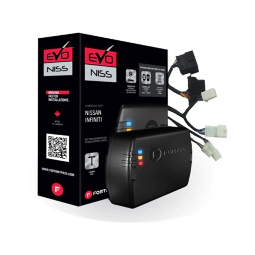 인피니티  닛산 푸시 투 스타트 차량을 위한 포틴 EVO-NIST1 독립형 애드온 원격 시동 차량 시스템