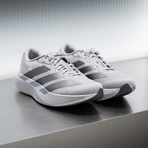 아디다스 아디제로 EVO SL 남성 러닝화 운동화 실버 JR3419