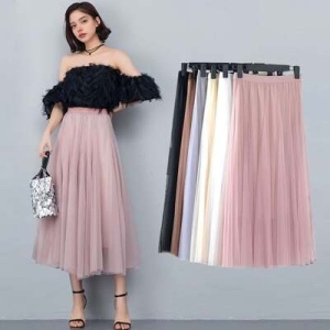 발레리 셀럽하우스 여성 BZZG4825 여리여리 나 스커트 데일리 밴딩 치마 583093_n620_25_1_WEF9357