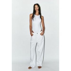 자라 우먼 폴리아미드 홀터 바디수트 화이트 5039287250 493082