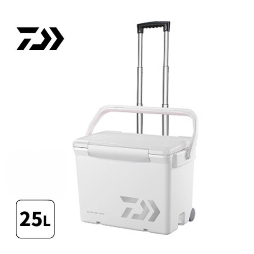 다이와  쿨러 아이스박스 25L 일본정규품 씨쿨캐리 2 SU2500WH