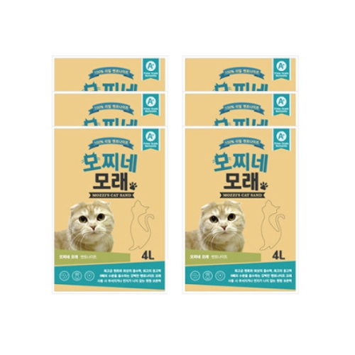 코리아독스 모찌네 모래 벤토나이트 3.1kg