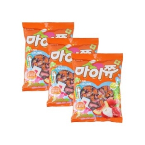 크라운제과  마이쮸 핑크리치 + 써니피치 284g