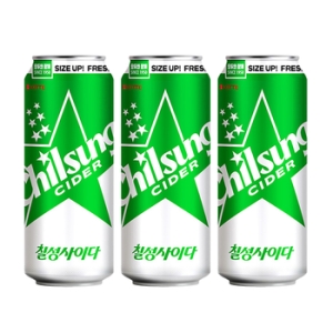 롯데칠성음료 칠성사이다 490ml