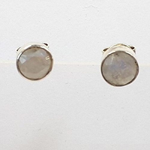 셀러허브  실버925 엔틱문스톤 원석 귀걸이241108-01