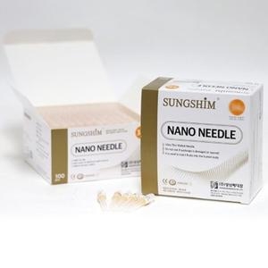 성심 나노니들 일회용 주사침 멸균 주사바늘 34G 6mm 100개입