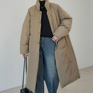 셀러허브 패션 JHQS8XYV_4B 여성 겨울 여성패딩 루즈핏 자켓 아우터