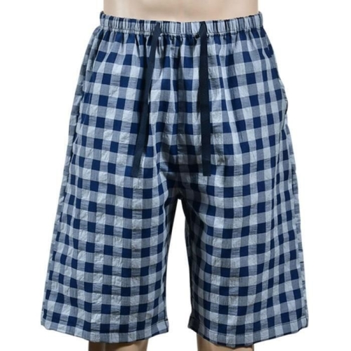 라일리 Rly 착용감 남성 체크 밴딩 7부 파자마 잠옷 바지 37329300