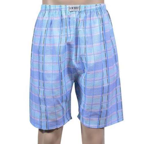 라일리 Rly 남성 엠보 5부 체크 패턴 파자마 잠옷 바지 37329308