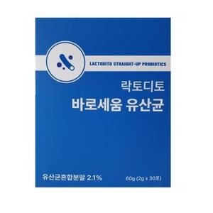 락토디토 바로세움 전립선 유산균 2g 30포