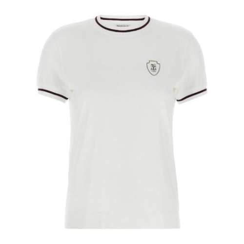 브루넬로쿠치넬리 Logo patch t-shirt M0T81VD110CGV62