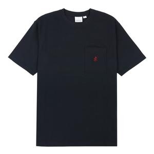 그라미치 ONE POINT 반팔 티셔츠 빈티지 블랙 G304-OGJ BLACK