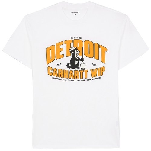 칼하트 언더그라운드 티셔츠 화이트 I034642 02XX