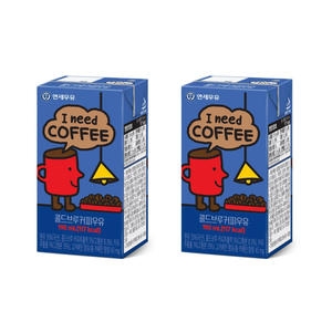 연세우유 콜드브루 커피우유 190ml