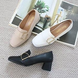 셀러허브 빅사이즈 국산 골드장식 NID-522 펌프스 여성