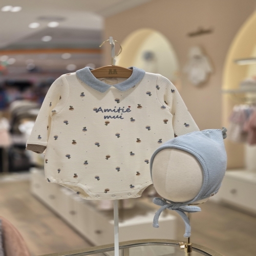 밍크뮤 M D BL 아미띠에비트SET바디슈트 보넷모자세트 35A7067601