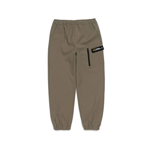 내셔널지오그래픽키즈 N213KPT270 스트레치 조거 팬츠 DBEIGE