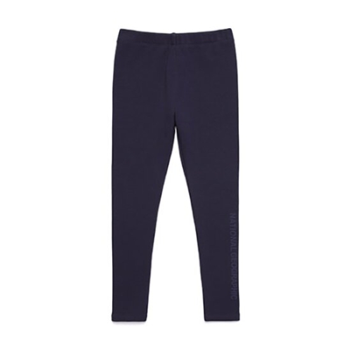 내셔널지오그래픽키즈 N204KPT310 여아 기모 레깅스 DEEPSEANAVY