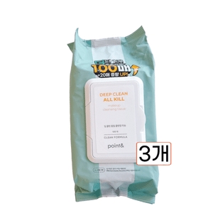 포인트앤 딥 클린 올킬 클렌징티슈 100매