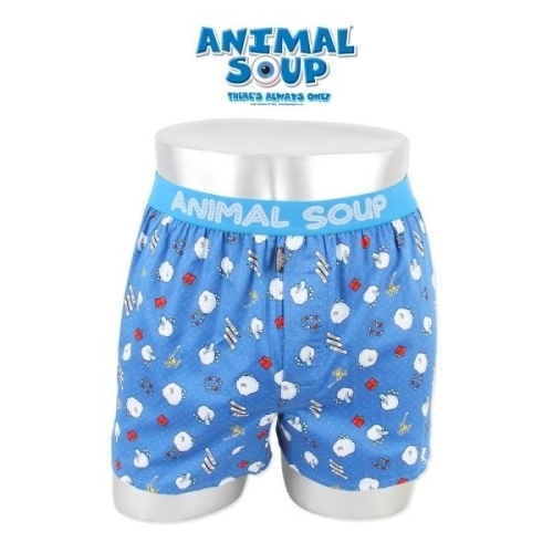 애니멀숩 신상 트렁크/면100% 60수주자직 OUMT0F104N